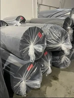 Automotive carpet seconds inventory in assorted rolls
