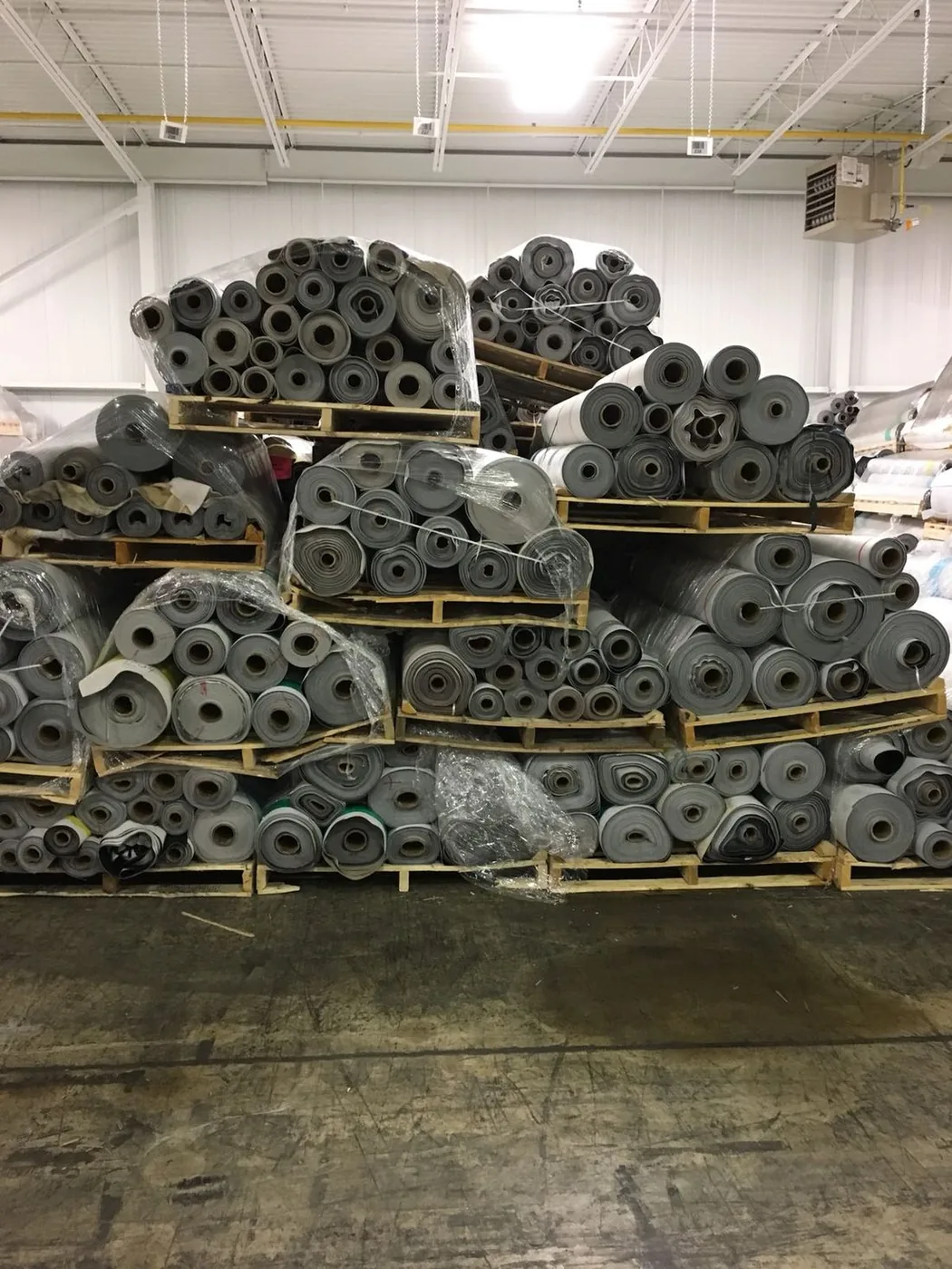 OEM automotive PVC leather closeout rolls ready to ship