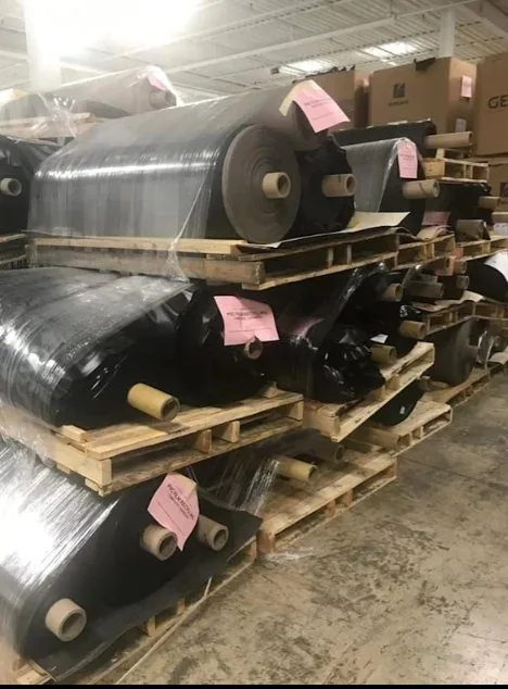 PVC film, TPO and scrap material for recycling